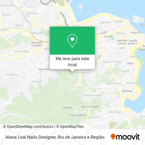 Alana Leal Nails Designer mapa