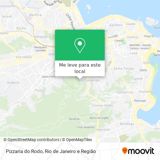 Pizzaria do Rodo mapa