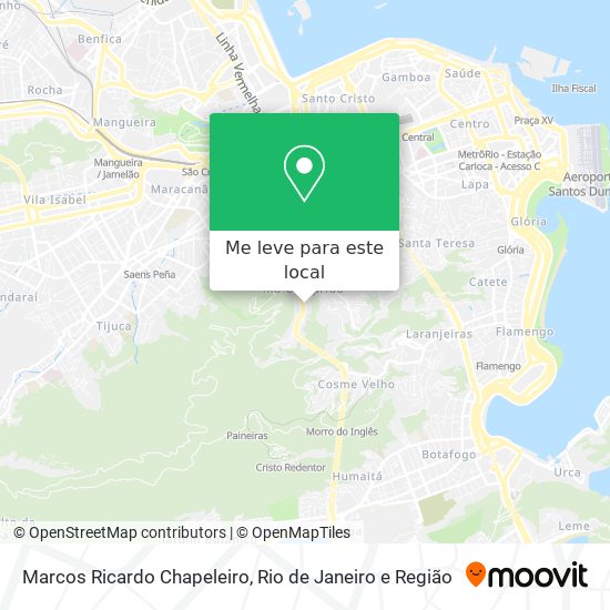 Marcos Ricardo Chapeleiro mapa