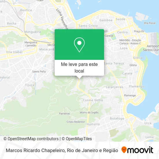 Marcos Ricardo Chapeleiro mapa