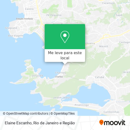 Elaine Escanho mapa