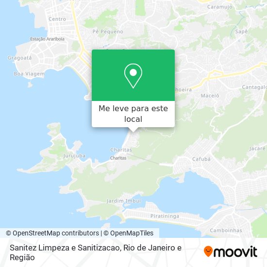 Sanitez Limpeza e Sanitizacao mapa