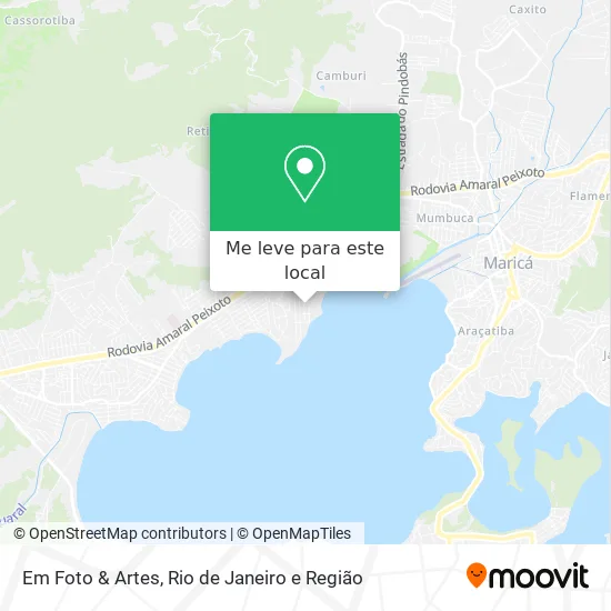 Em Foto & Artes mapa