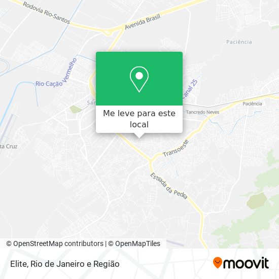 Elite mapa