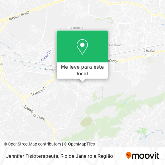 Jennifer Fisioterapeuta mapa