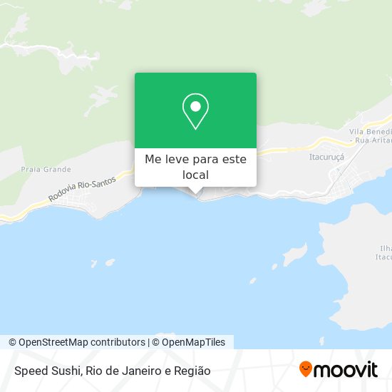 Speed Sushi mapa