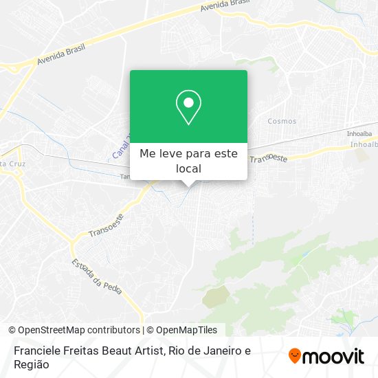 Franciele Freitas Beaut Artist mapa