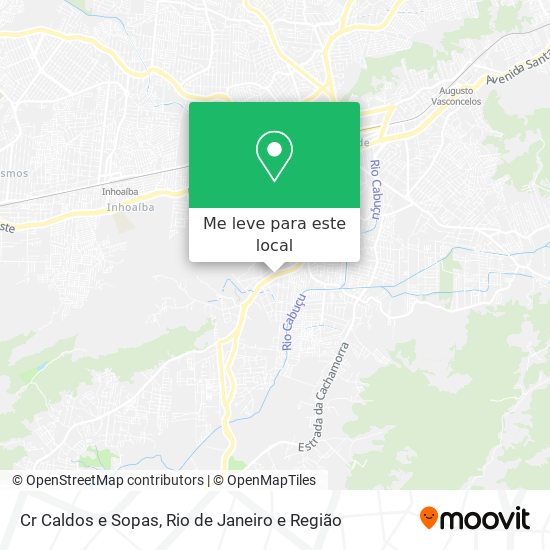 Cr Caldos e Sopas mapa