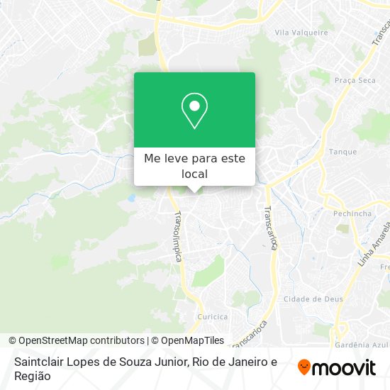 Saintclair Lopes de Souza Junior mapa