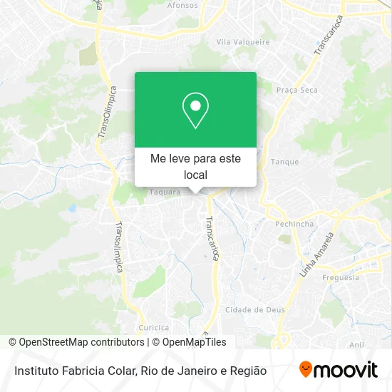 Instituto Fabricia Colar mapa