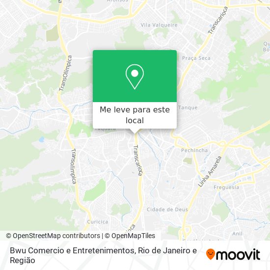 Bwu Comercio e Entretenimentos mapa