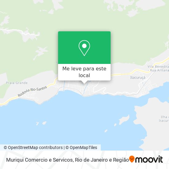 Muriqui Comercio e Servicos mapa