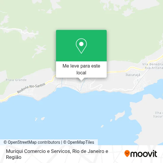 Muriqui Comercio e Servicos mapa