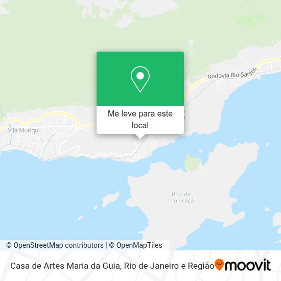 Casa de Artes Maria da Guia mapa