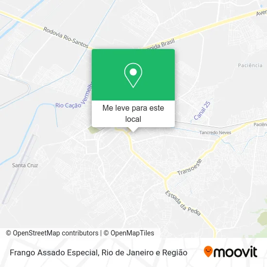 Frango Assado Especial mapa