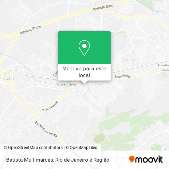 Batista Multimarcas mapa