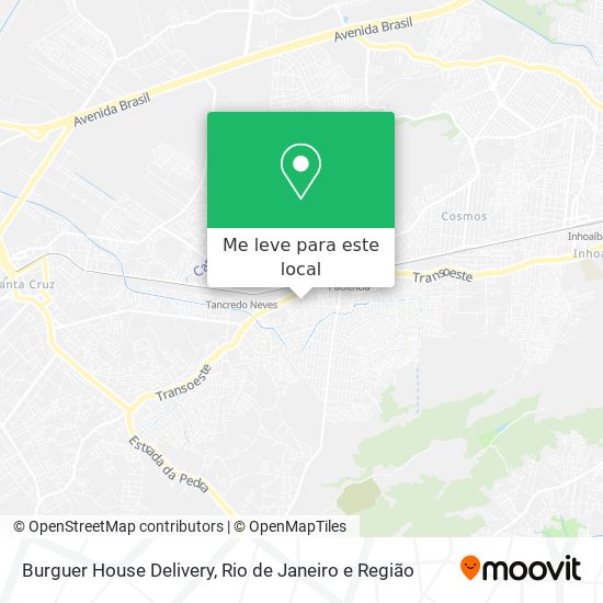 Burguer House Delivery mapa