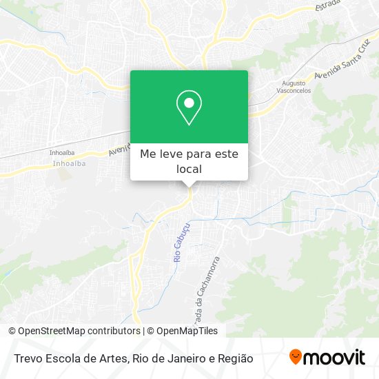 Trevo Escola de Artes mapa