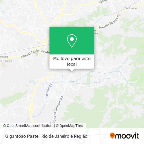 Gigantoso Pastel mapa