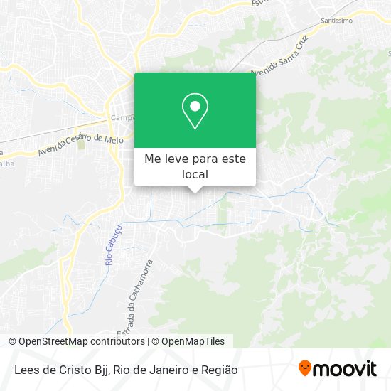 Lees de Cristo Bjj mapa