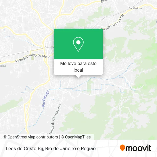 Lees de Cristo Bjj mapa