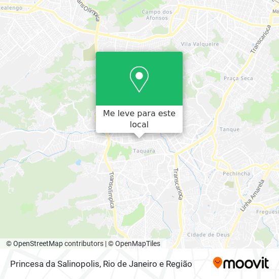 Princesa da Salinopolis mapa