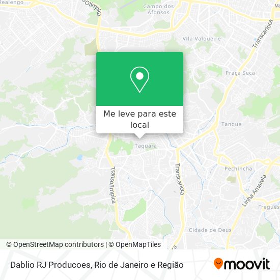 Dablio RJ Producoes mapa