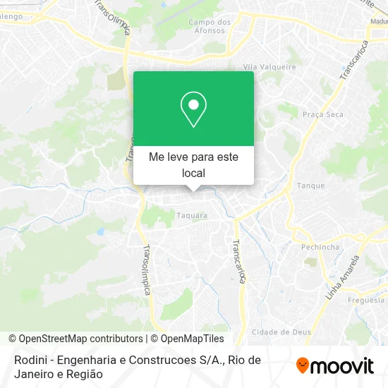 Rodini - Engenharia e Construcoes S / A. mapa
