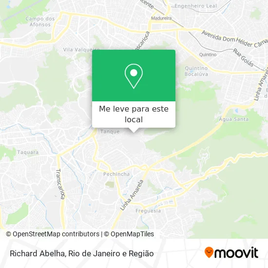 Richard Abelha mapa
