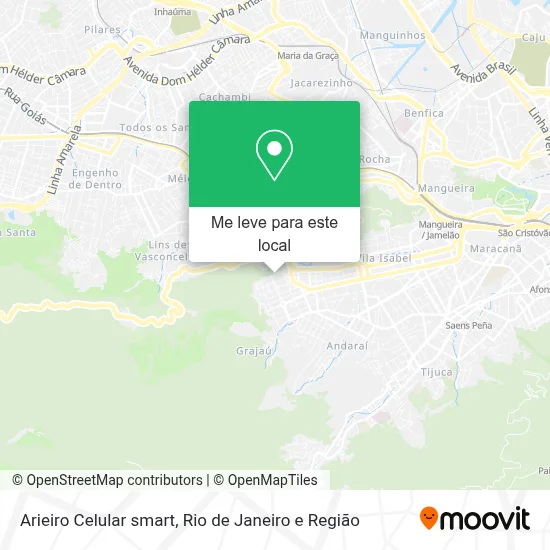 Arieiro Celular smart mapa