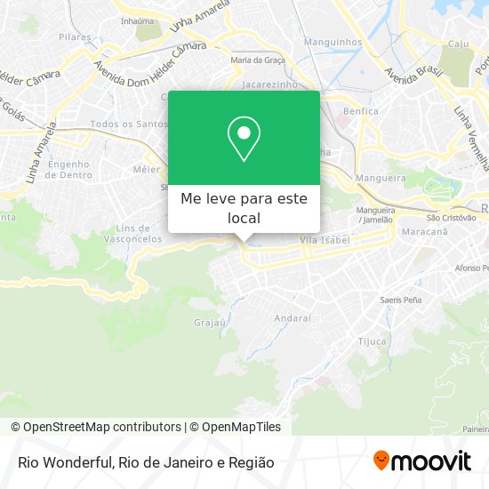 Rio Wonderful mapa