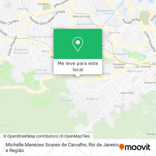 Michelle Menezes Soares de Carvalho mapa