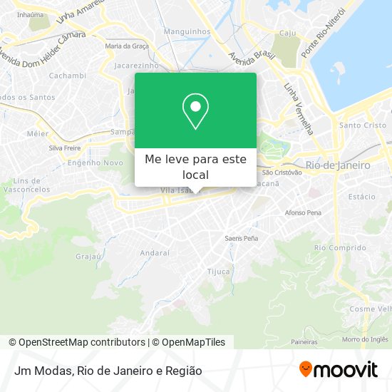 Jm Modas mapa