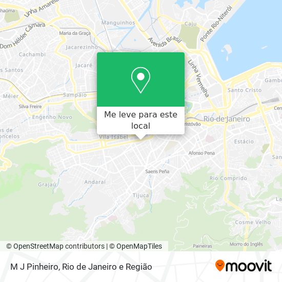 M J Pinheiro mapa