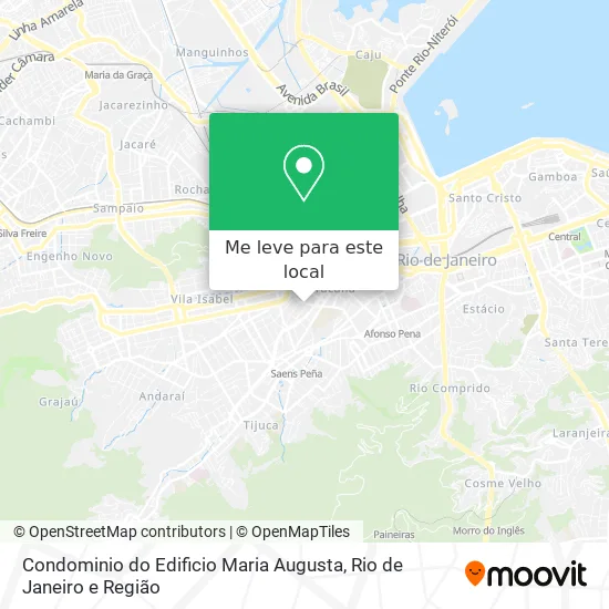 Condominio do Edificio Maria Augusta mapa