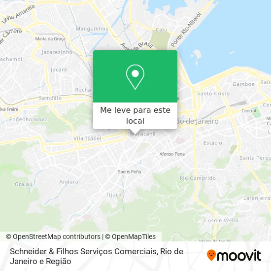 Schneider & Filhos Serviços Comerciais mapa