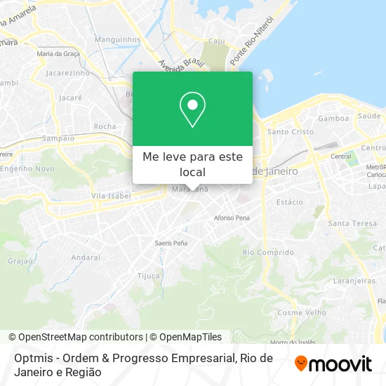Optmis - Ordem & Progresso Empresarial mapa