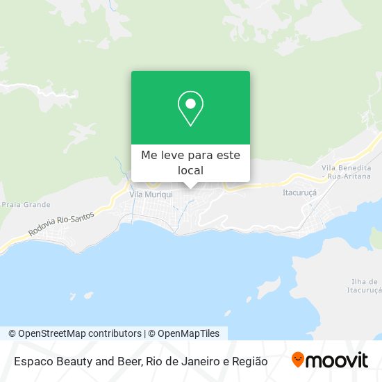 Espaco Beauty and Beer mapa
