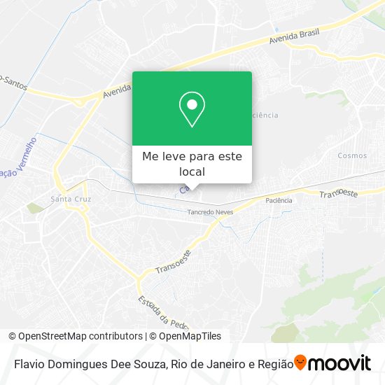 Flavio Domingues Dee Souza mapa