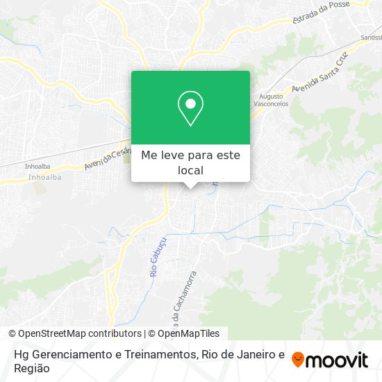 Hg Gerenciamento e Treinamentos mapa