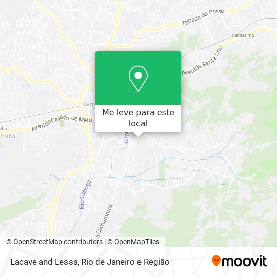 Lacave and Lessa mapa