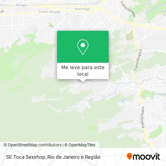 SE Toca Sexshop mapa