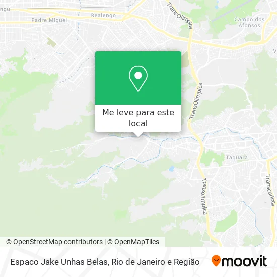 Espaco Jake Unhas Belas mapa