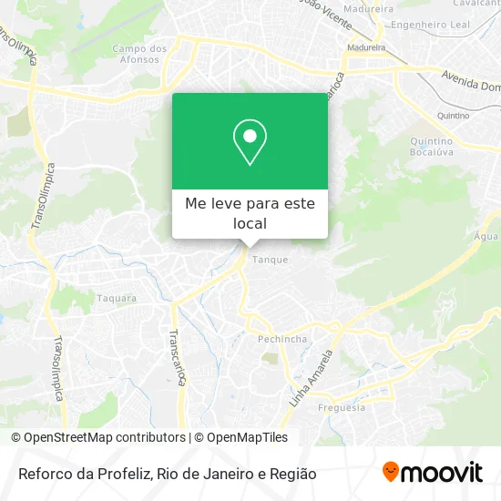 Reforco da Profeliz mapa