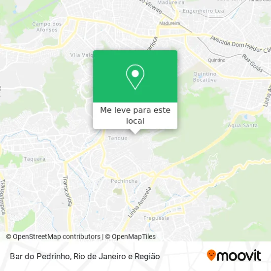 Bar do Pedrinho mapa