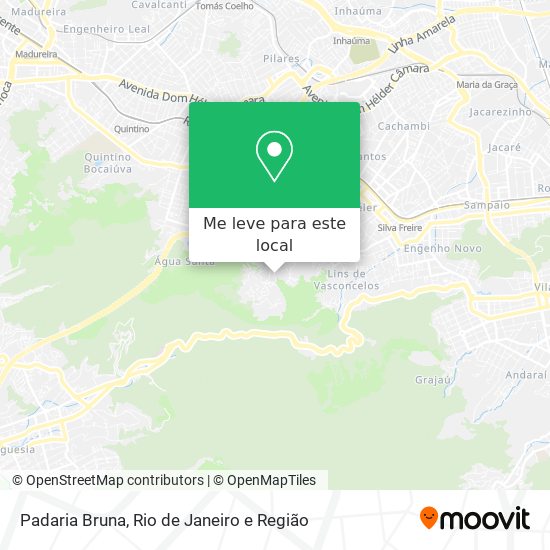 Padaria Bruna mapa