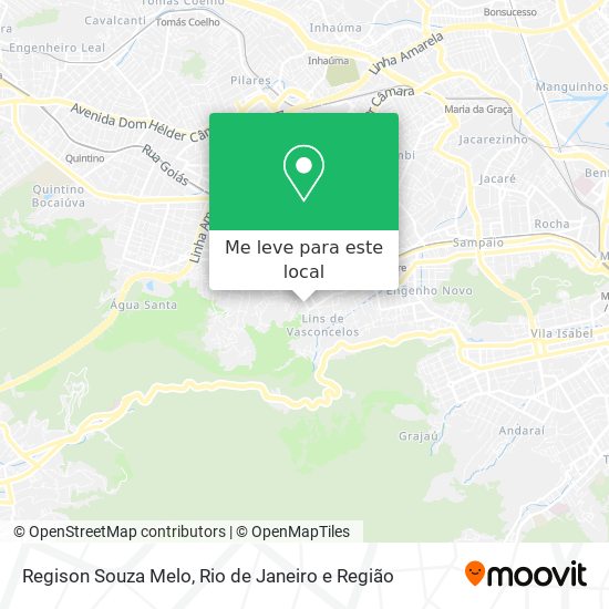 Regison Souza Melo mapa