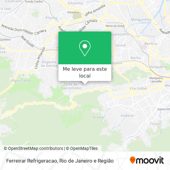 Ferreirar Refrigeracao mapa