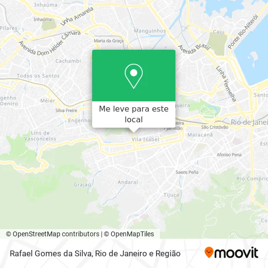 Rafael Gomes da Silva mapa