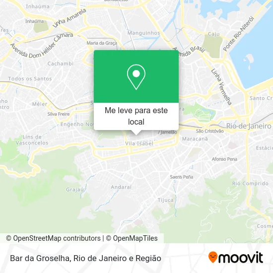 Bar da Groselha mapa